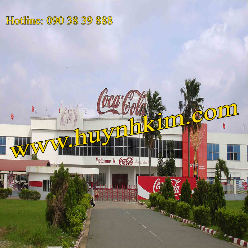 Nhà máy nước giải khát Cocacola - Công Ty Cách Nhiệt Việt Nam Huỳnh Kim